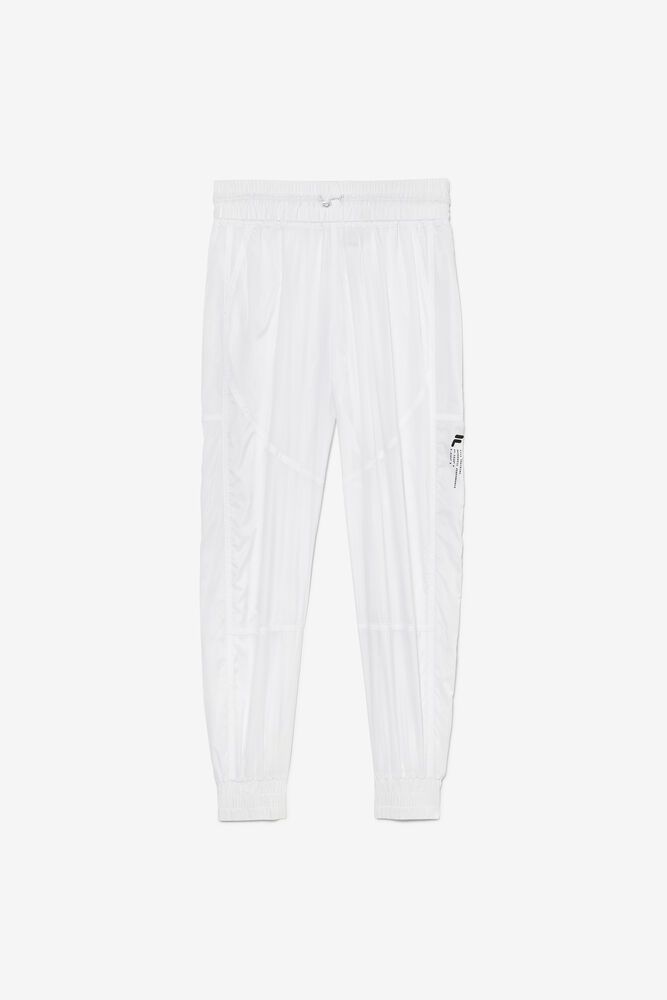 Fila Pants High Intensity Wind Womens White - India JMU-346571